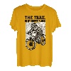 The Trail Is My Happy Place Mountainbike Radfahren Wandern T-Shirt