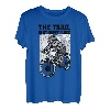 The Trail Is My Happy Place Mountainbike Radfahren Wandern T-Shirt