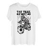 The Trail Is My Happy Place Mountainbike Radfahren Wandern T-Shirt