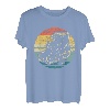 Vintage Wanderschuh Bergsteiger Wandern Wanderer T-Shirt