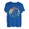 Vintage Wanderschuh Bergsteiger Wandern Wanderer T-Shirt
