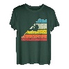 Vintage Retro Kletterer Sportklettern Bouldern T-Shirt