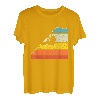 Vintage Retro Kletterer Sportklettern Bouldern T-Shirt