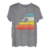 Vintage Retro Kletterer Sportklettern Bouldern T-Shirt