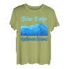 Retro-Stil, Sonnenuntergang, Blue Ridge Mountains, USA, Bergkette T-Shirt