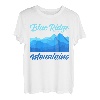 Retro-Stil, Sonnenuntergang, Blue Ridge Mountains, USA, Bergkette T-Shirt