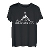 Alpenherz Berge Herz Wander Alpen Trekking - BERGKRAXLERIN T-Shirt
