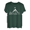 Alpenherz Berge Herz Wander Alpen Trekking - BERGKRAXLERIN T-Shirt