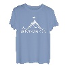 Alpenherz Berge Herz Wander Alpen Trekking - BERGKRAXLERIN T-Shirt