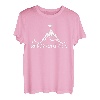 Alpenherz Berge Herz Wander Alpen Trekking - BERGKRAXLERIN T-Shirt