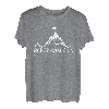 Alpenherz Berge Herz Wander Alpen Trekking - BERGKRAXLERIN T-Shirt