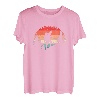 Retro Bergwandern Berge Natur Wandern T-Shirt
