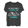 Wandern T-Shirt mit lustigen Spruch für Damen & Herren T-Shirt