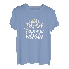 Damen Bergsteiger Wander Woman Wandern Bergsteigen Spruch Frauen T-Shirt