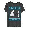 I love peeing outside Wanderer lustig Berge Bergliebe T-Shirt