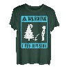 I love peeing outside Wanderer lustig Berge Bergliebe T-Shirt