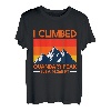 Bergsteiger Longs Peak Berge Wanderer Mountaineer T-Shirt