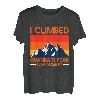 Bergsteiger Longs Peak Berge Wanderer Mountaineer T-Shirt