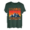 Bergsteiger Longs Peak Berge Wanderer Mountaineer T-Shirt