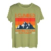 Bergsteiger Longs Peak Berge Wanderer Mountaineer T-Shirt