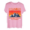 Bergsteiger Longs Peak Berge Wanderer Mountaineer T-Shirt