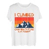 Bergsteiger Longs Peak Berge Wanderer Mountaineer T-Shirt