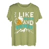 Wandern Bierfan I like Beer and Hiking lustig Naturburschen T-Shirt