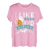 Wandern Bierfan I like Beer and Hiking lustig Naturburschen T-Shirt