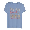 Dieser Typ liebt es, mit seiner Frau Mountain Hiker zu wandern T-Shirt