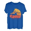 Retro Graphic Climbing Bouldern Rock Climber Mountaineer T-Shirt