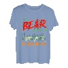 Funny If Bear Chases Us I'm Tripping You Camping Wandern T-Shirt