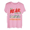 Funny If Bear Chases Us I'm Tripping You Camping Wandern T-Shirt