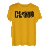 Retro Graphic Climbing Bouldern Rock Climber Mountaineer T-Shirt