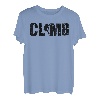 Retro Graphic Climbing Bouldern Rock Climber Mountaineer T-Shirt