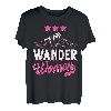 Wander Women Damen Mädchen Berge Bergsteiger Wandern T-Shirt