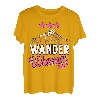Wander Women Damen Mädchen Berge Bergsteiger Wandern T-Shirt