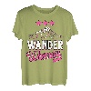 Wander Women Damen Mädchen Berge Bergsteiger Wandern T-Shirt