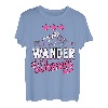 Wander Women Damen Mädchen Berge Bergsteiger Wandern T-Shirt