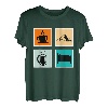 Bergfan Kaffeelover Bierfan Summit Wanderer Summit T-Shirt