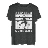 Keep Calm & Carry Chalk Kletterer Sportklettern Bouldern T-Shirt