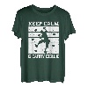 Keep Calm & Carry Chalk Kletterer Sportklettern Bouldern T-Shirt
