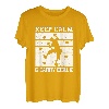 Keep Calm & Carry Chalk Kletterer Sportklettern Bouldern T-Shirt