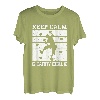 Keep Calm & Carry Chalk Kletterer Sportklettern Bouldern T-Shirt
