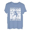 Keep Calm & Carry Chalk Kletterer Sportklettern Bouldern T-Shirt