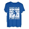Keep Calm & Carry Chalk Kletterer Sportklettern Bouldern T-Shirt