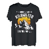 Nur Noch Ein Halber Kilometer Ungefähr Lustiges Wander T-Shirt
