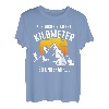 Nur Noch Ein Halber Kilometer Ungefähr Lustiges Wander T-Shirt
