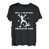 When In Doubt Chalk It Out Seilkletterer Bouldern T-Shirt