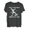 When In Doubt Chalk It Out Seilkletterer Bouldern T-Shirt