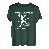 When In Doubt Chalk It Out Seilkletterer Bouldern T-Shirt
